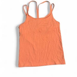 PINK Victoria's Secret Fitted Camisole coral- built in bra